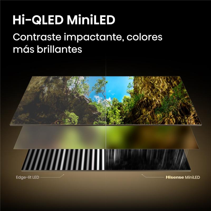 Hisense SMART TV 65" ULED MINILED GOOGLETV U7ESG